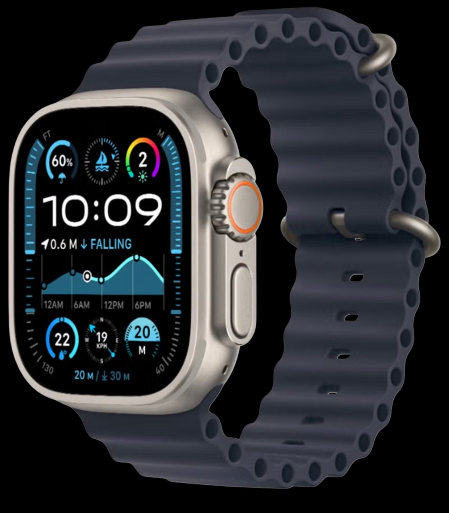 Apple Watch 49mm ultra 2 GPS + cellular smart watch with Ocean band