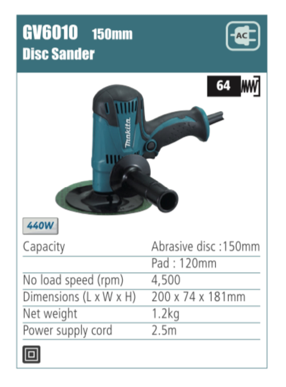 MAKITA GV6010