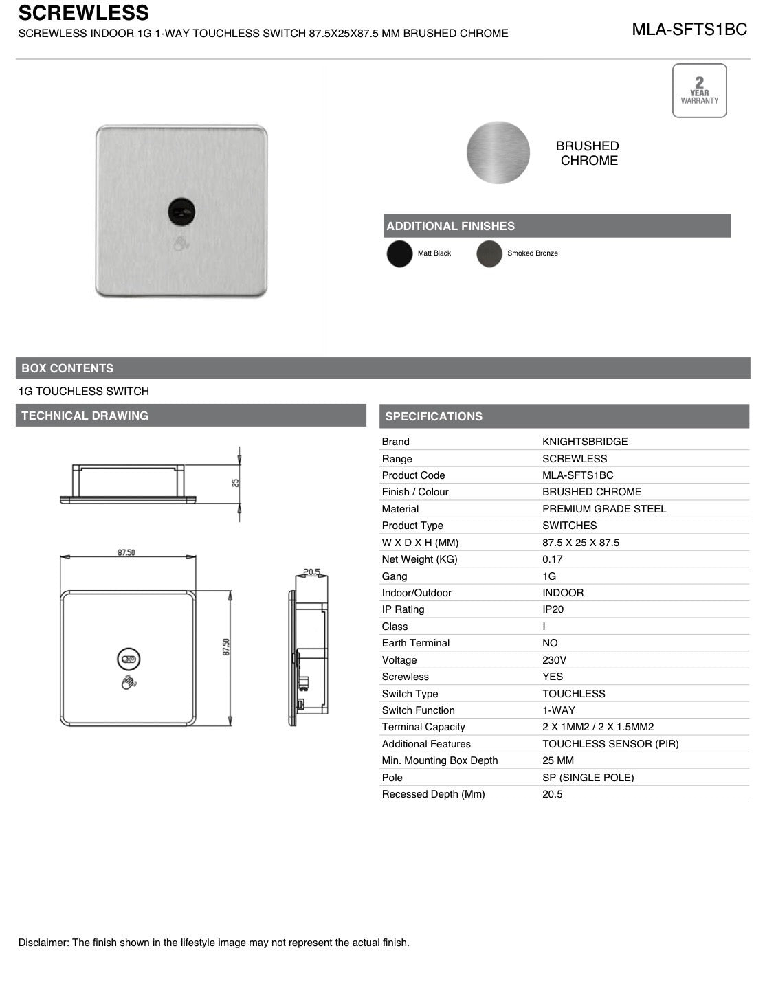SWITCH & SOCKETS