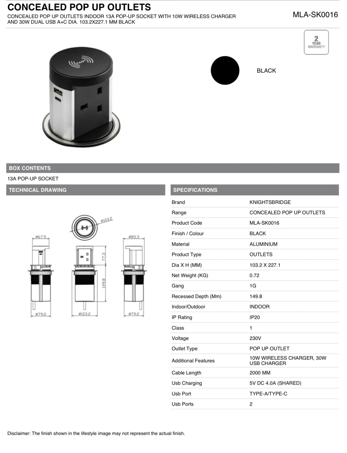 SWITCH & SOCKETS