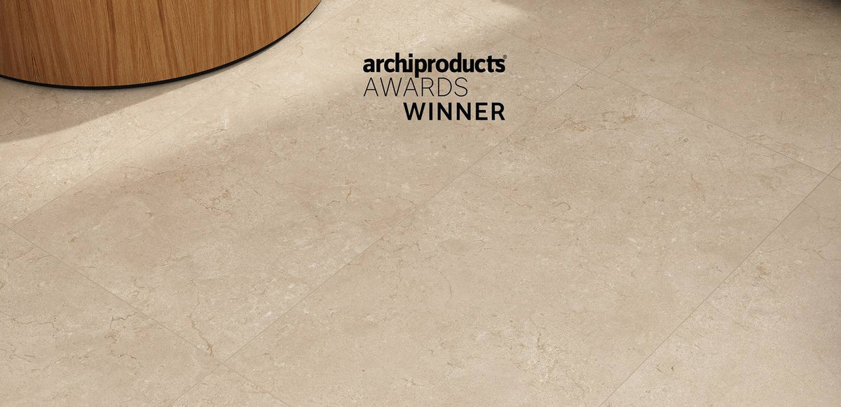 I Sassi Borgogna Sand - RAK Ceramics, applied outdoors