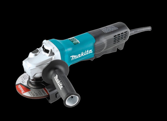MAKITA Angle with paddle switch, anti-restart, 115mm/125mm wheel diameter, 1700W/1900W