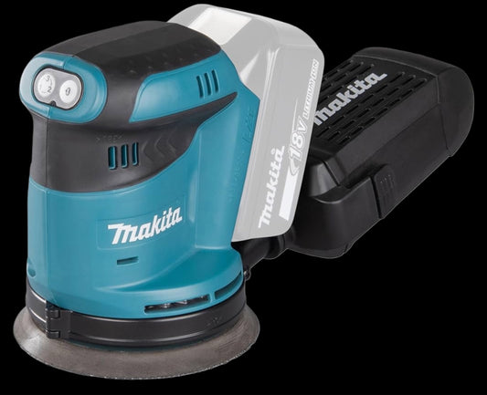MAKITA DBO180 Cordless Random Orbit Sander 125mm abrasive disc diameter without battery
