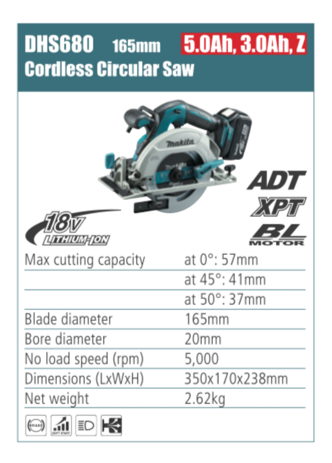 MAKITA DHS680