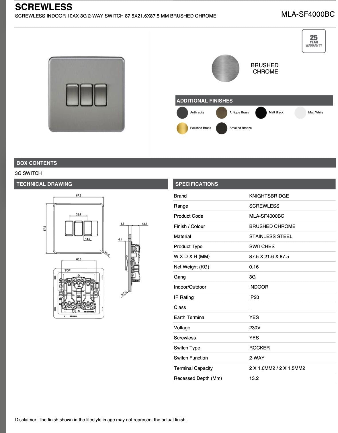 SWITCH & SOCKETS