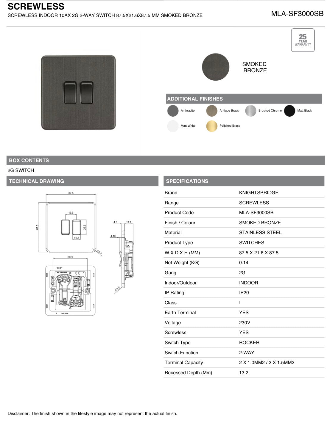 SWITCH & SOCKETS