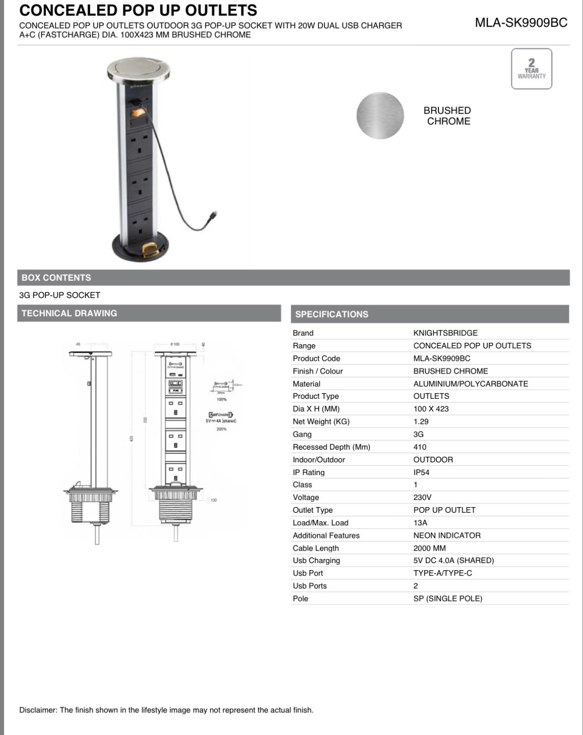 SWITCH & SOCKETS