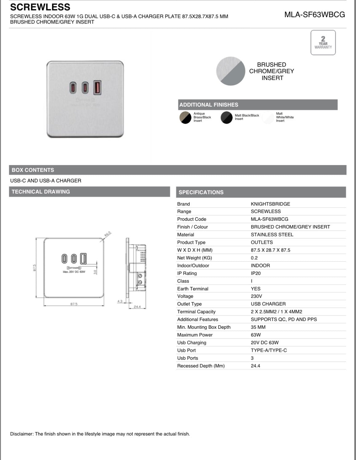 SWITCH & SOCKETS