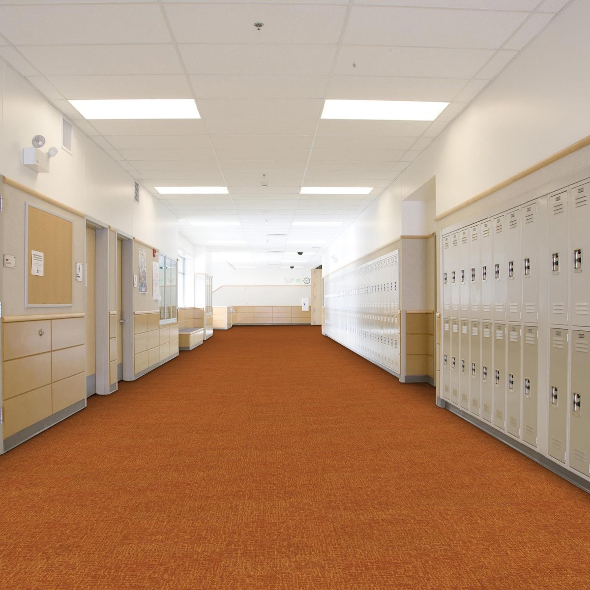 Colour Construct Orange - Shaw Contract, room scene