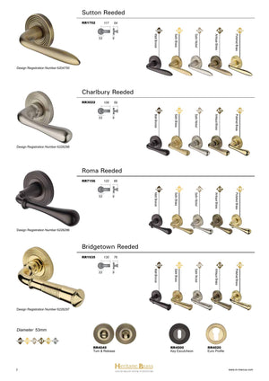 Door Handles on Rose